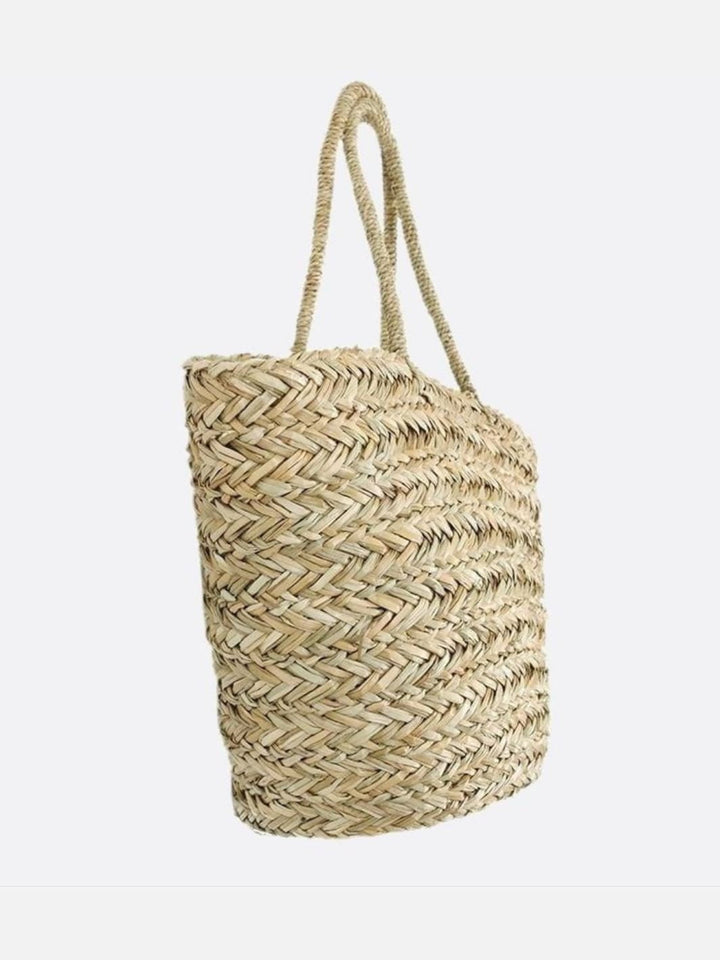 Cesta grande de mimbre