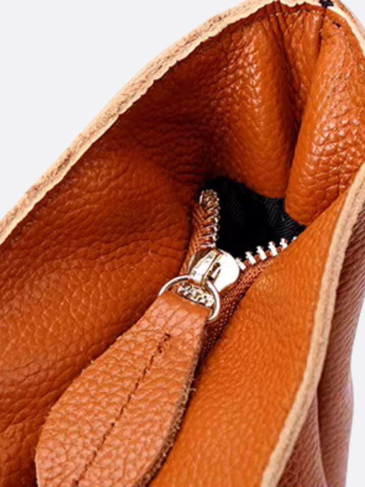 Bolso tote grande de piel suave