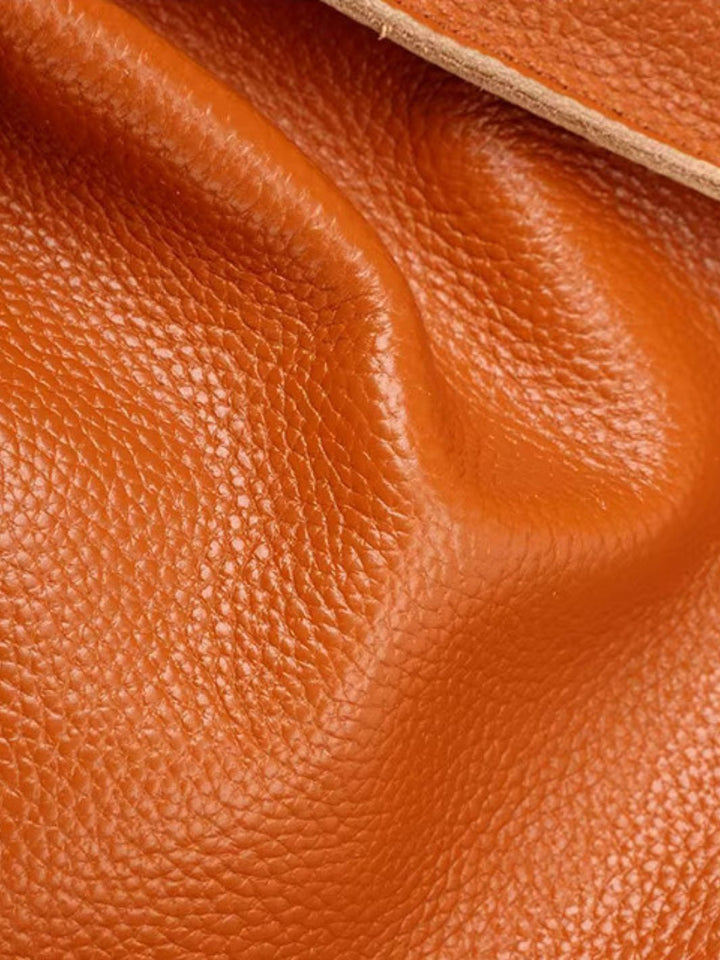 Bolso tote grande de piel suave
