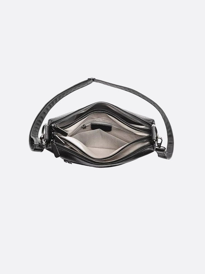 Bolso bandolera multibolsillos