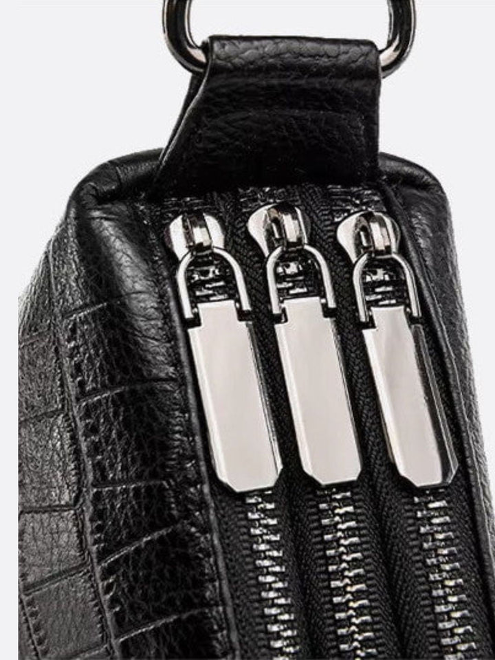 Bolso bandolera multibolsillos