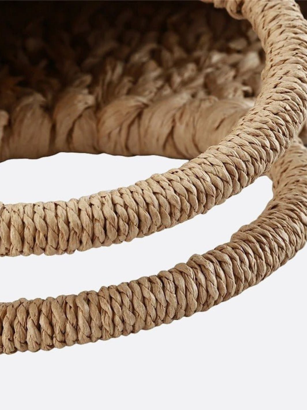 Bolsa de mimbre natural