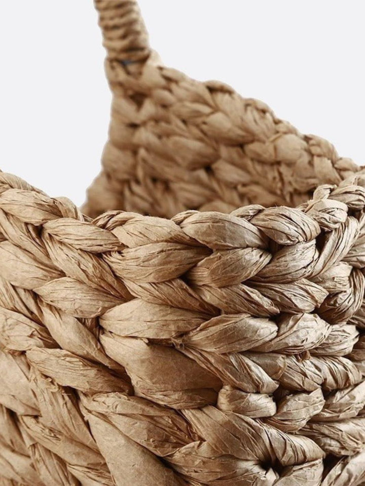 Bolsa de mimbre natural