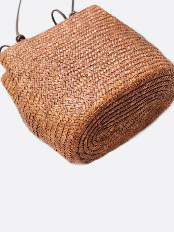 Bolso bandolera de paja 