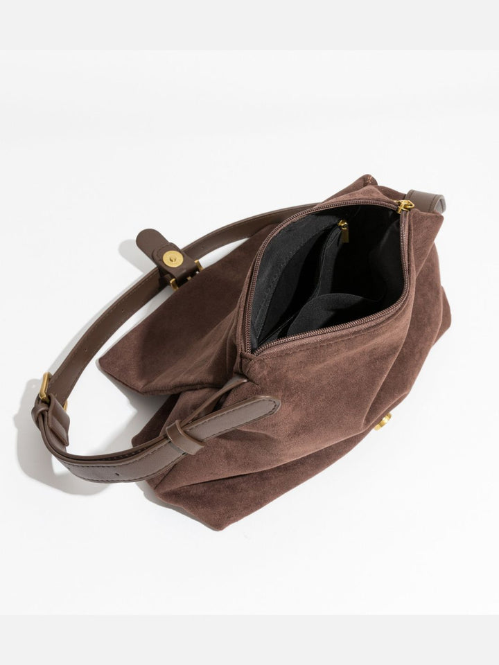 bolso de hombro trapecio